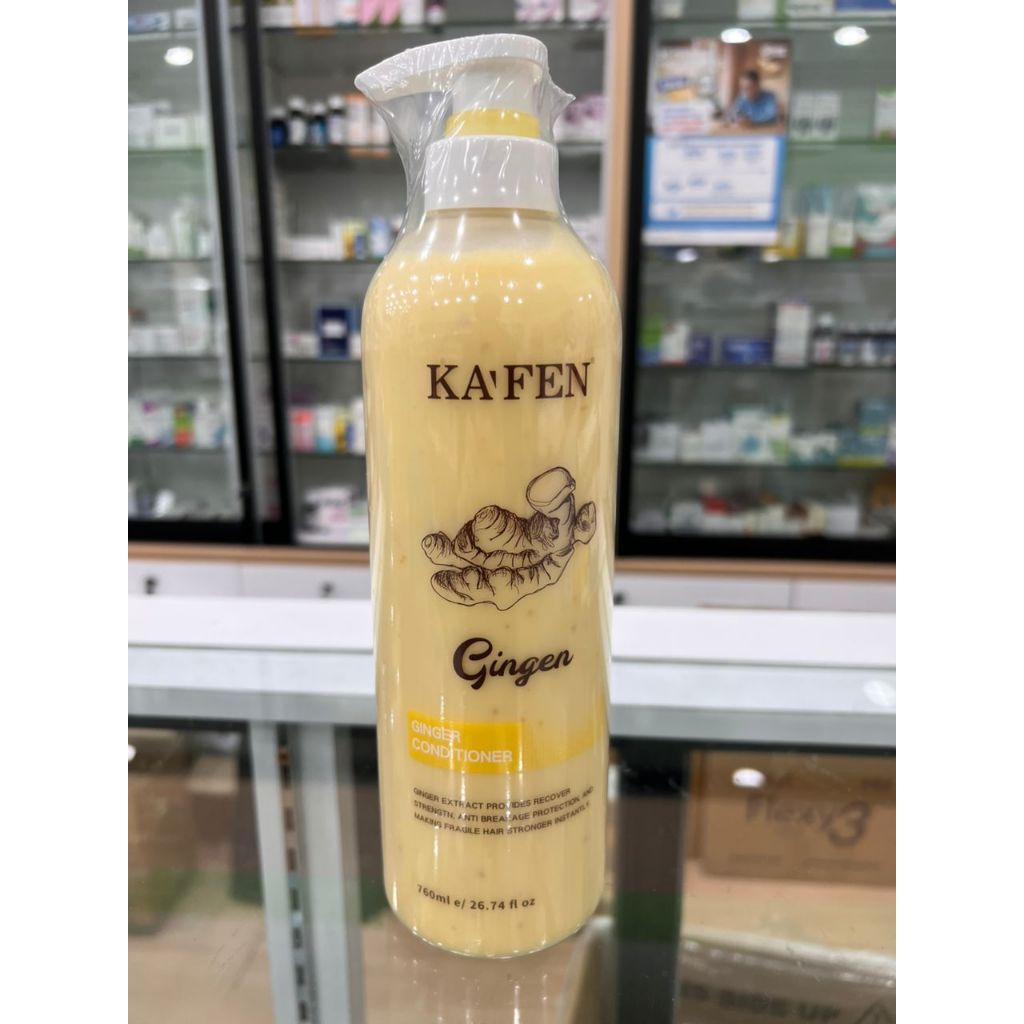 KAFEN Ginger Shampoo / Conditioner 250ml/760ml | Anti Hair Loss | Hair Growth | Strengthen & Repair 