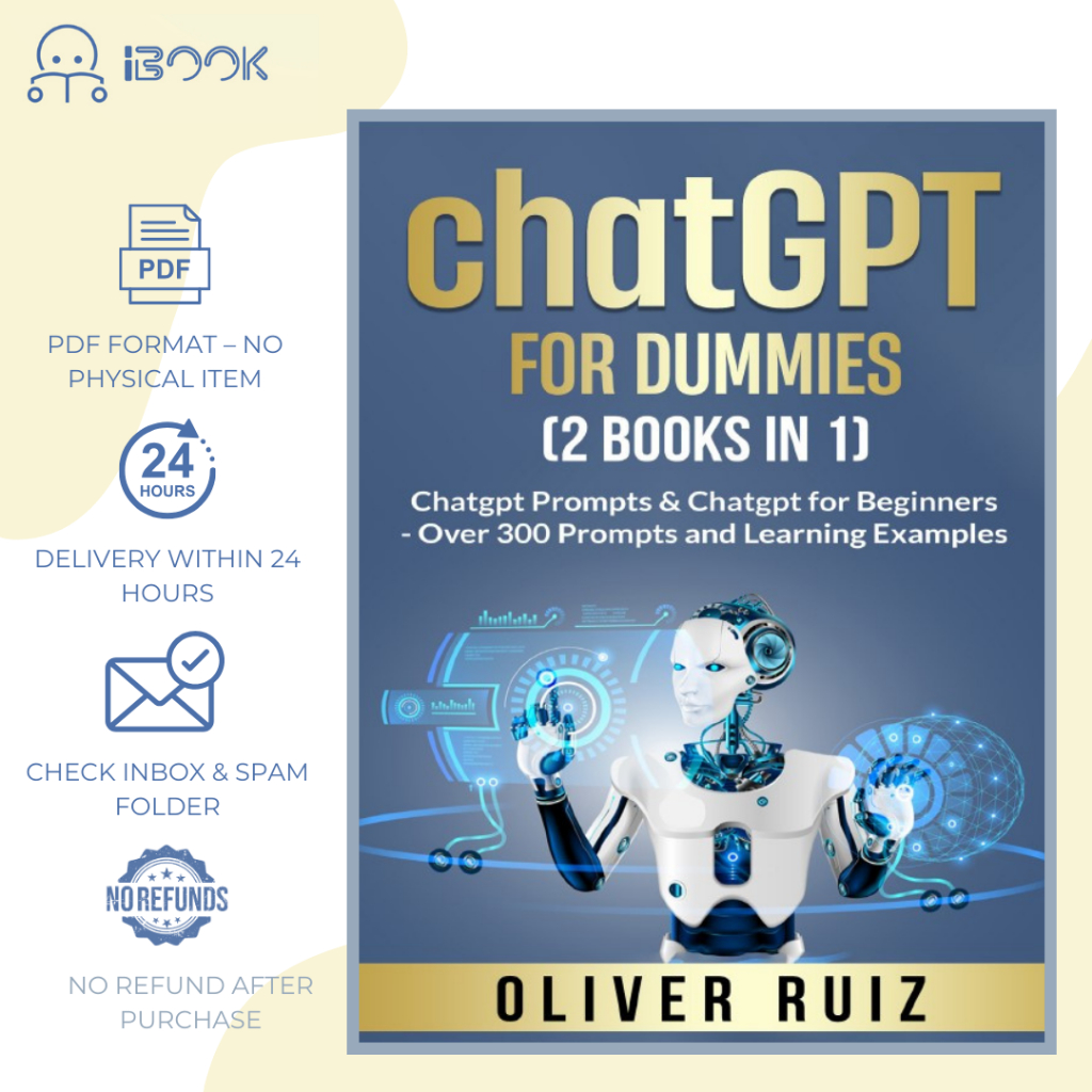 [Softcopy] ChatGPT For Dummies (2-in-1) / 《ChatGPT 入门宝典（2合1）》 / ChatGPT Untuk Dummies (2 Dalam 1)