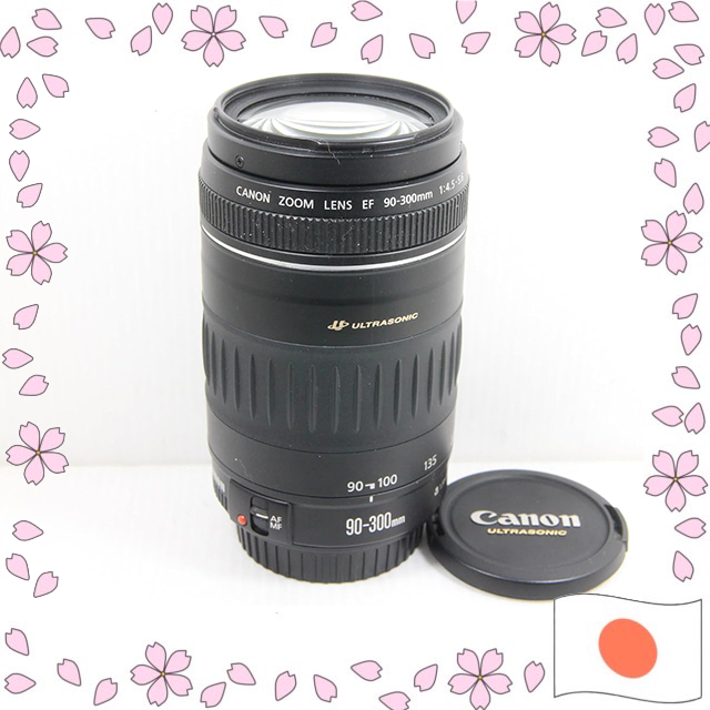 Canon EF 90-300mm f/4.5-5.6 USM Telephoto Zoom Lens - USED【Directly shipped from Japan】