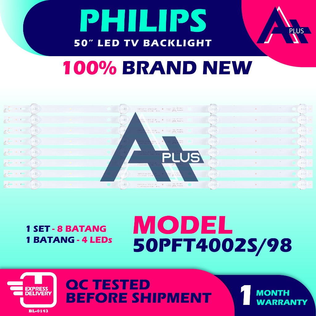 50PFT4002S/98 PHILIPS 50" LED TV Backlight 50 INCH Lampu TV philips 50PFT4002S-98 50PFT4002S 50-PFT4002S/98
