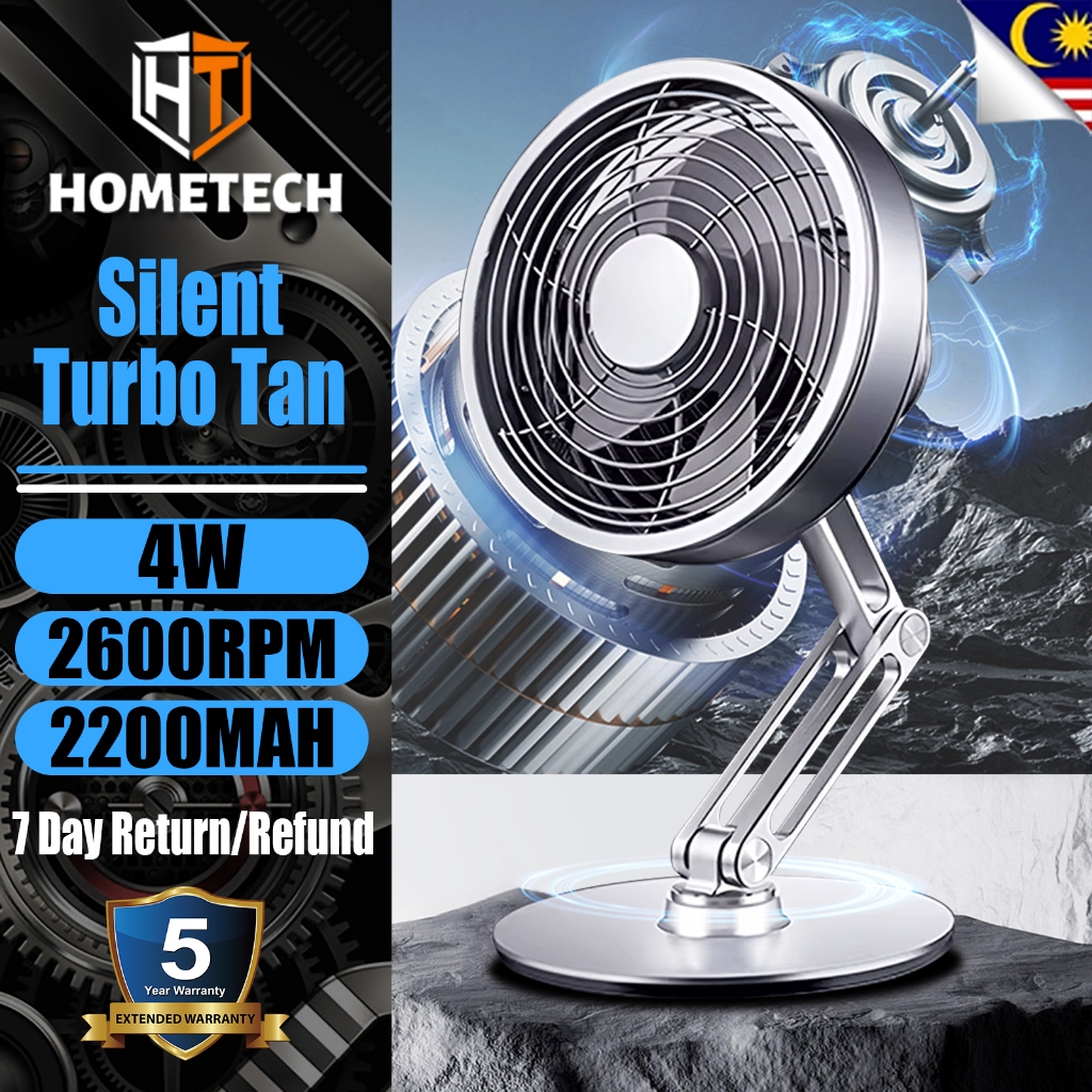 🔥5-year warranty🔥Rechargeable Table Fan Adjustable Air Circulation Fan Desk Fan Desktop Wall-Mounted Fan Circulation Fan