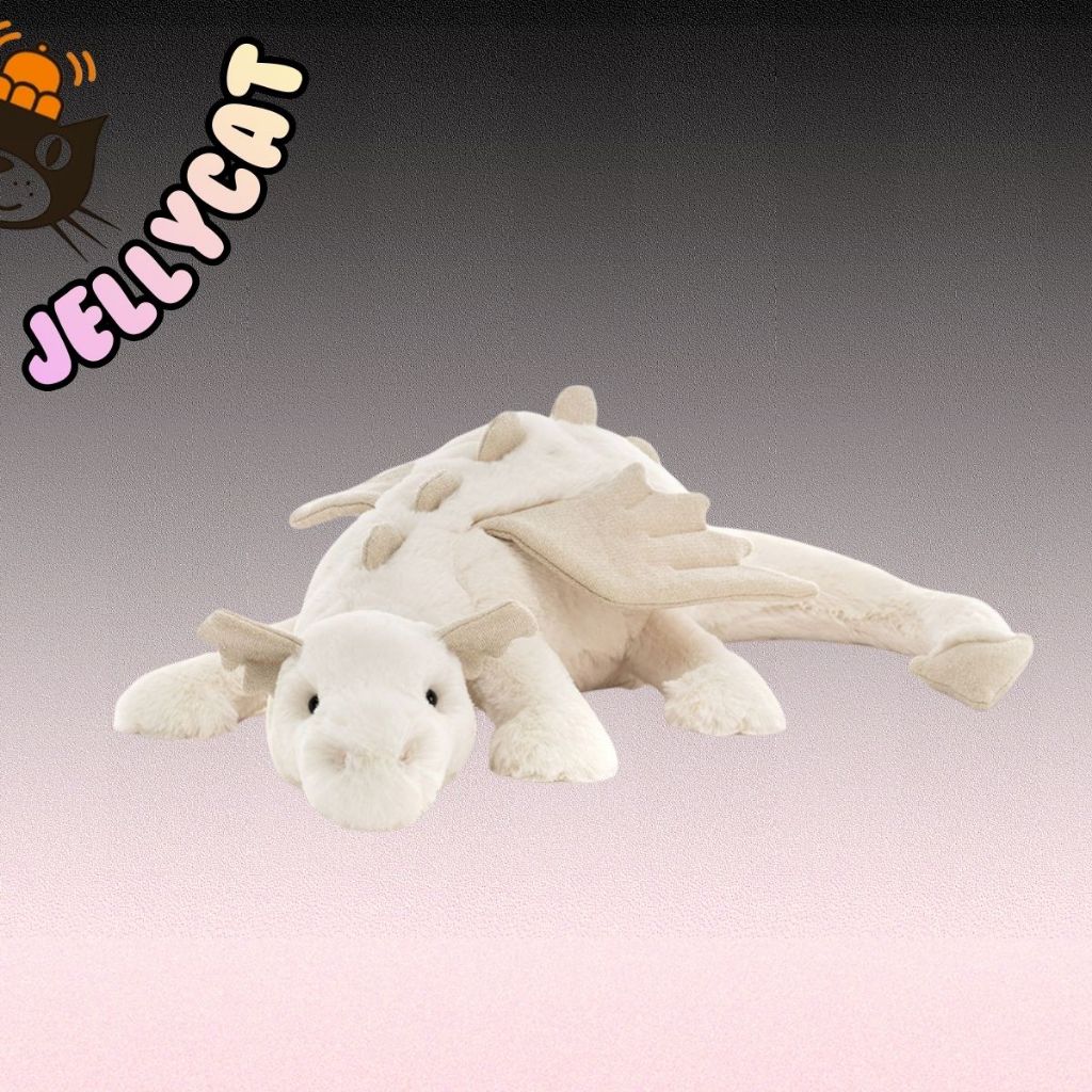 Jellycat huge size Snow Dragon