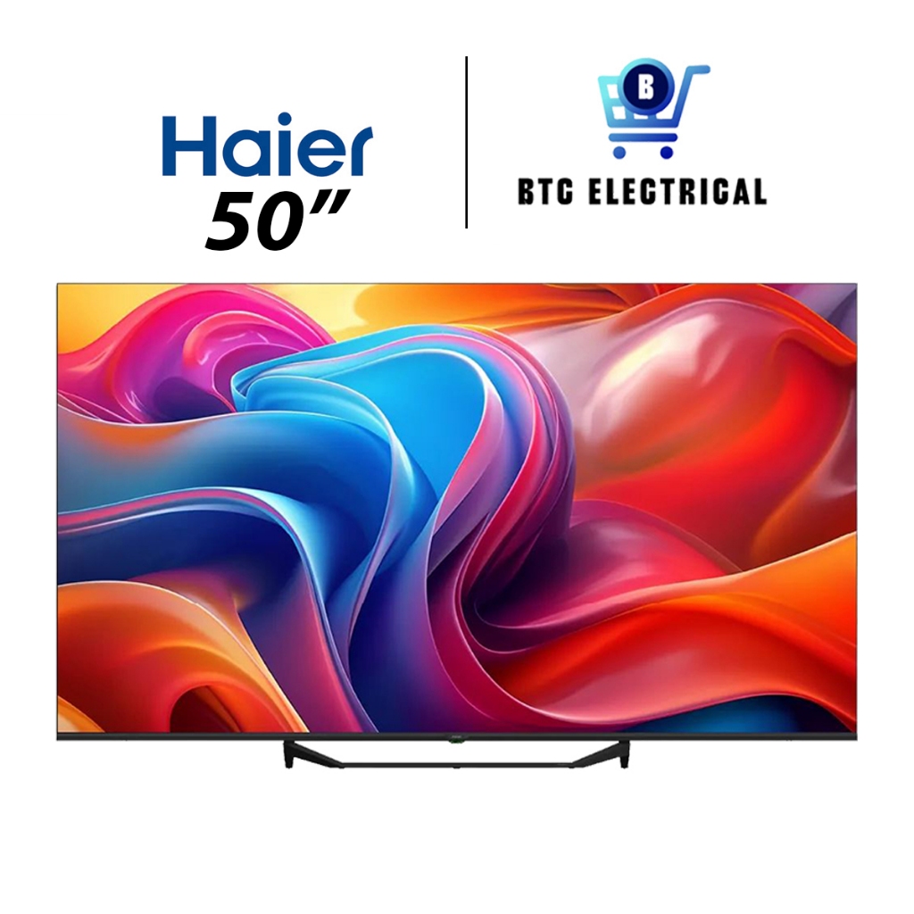 HAIER 50" 4K UHD QLED Google TV H50S80FUX