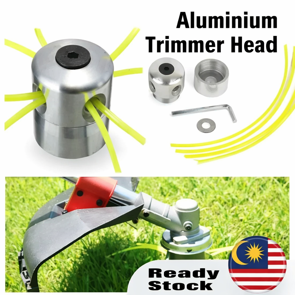 Grass Cutter Grass Trimmer Lawn Mower Derusting Weeding Wheel Nylon Trimmer Line Mata Mesin Potong Rumput Bersih Lumut