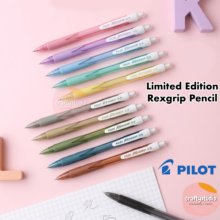 (LIMITED EDITION) 0.5/0.7 Pilot Rexgrip Mechanical Pencil, Mechanical Pencil, Pilot Mechanical Pencil