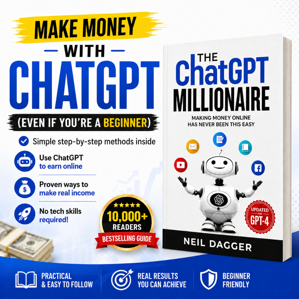 The ChatGPT Millionaire: Making Money Online has never been this EASY by Neil Dagger