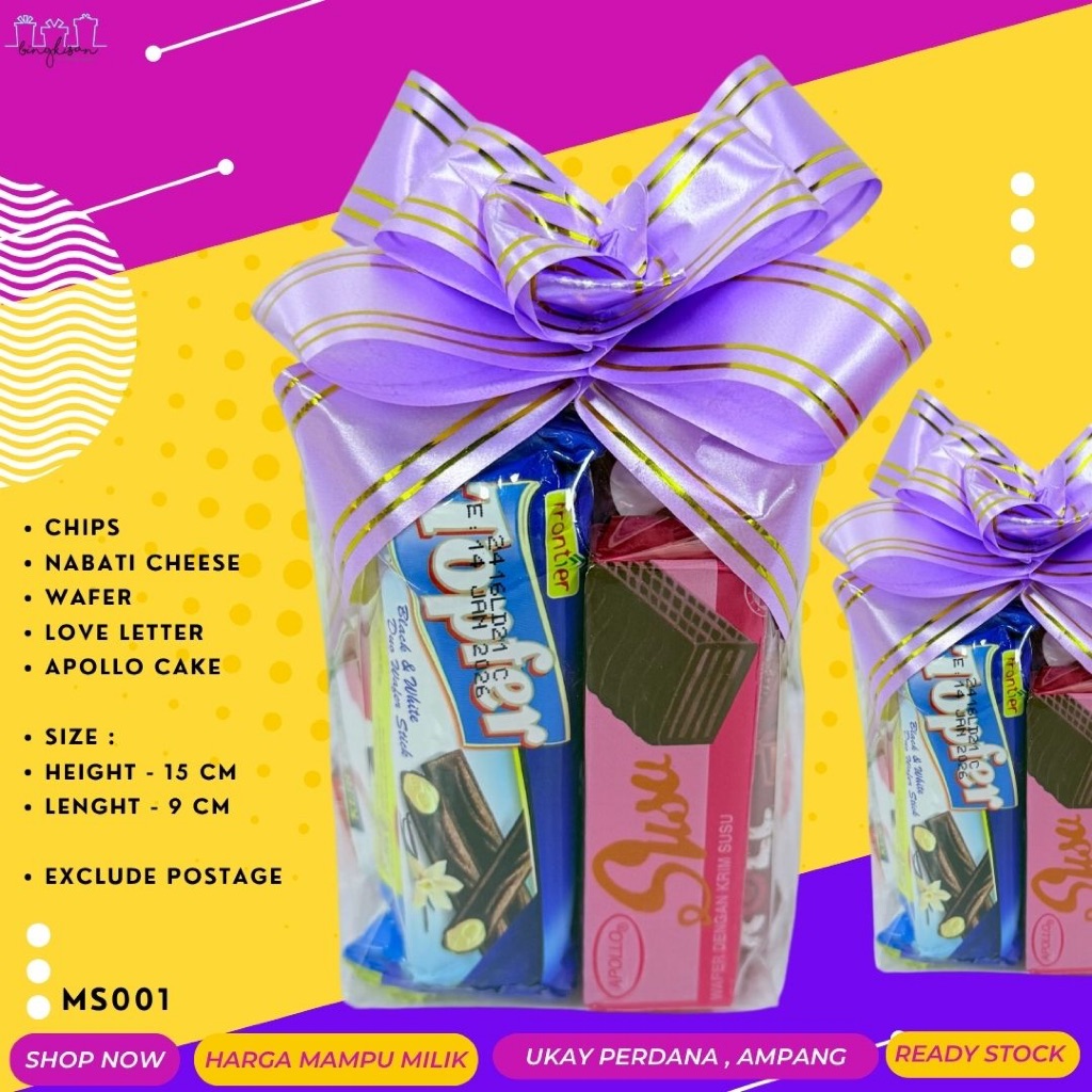 Mini Snack / Hamper makanan ringan / Hamper sukanneka / Hamper cabutan bertuah / Lucky draw hamper