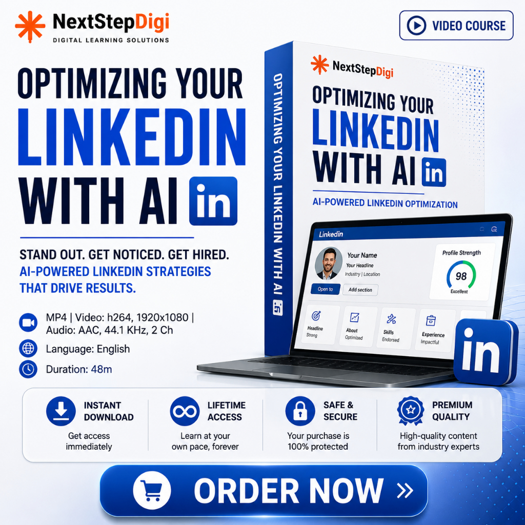 (Course) Optimizing Your LinkedIn With AI Video Course | LinkedIn Growth, Personal Branding & AI Networking Strategy