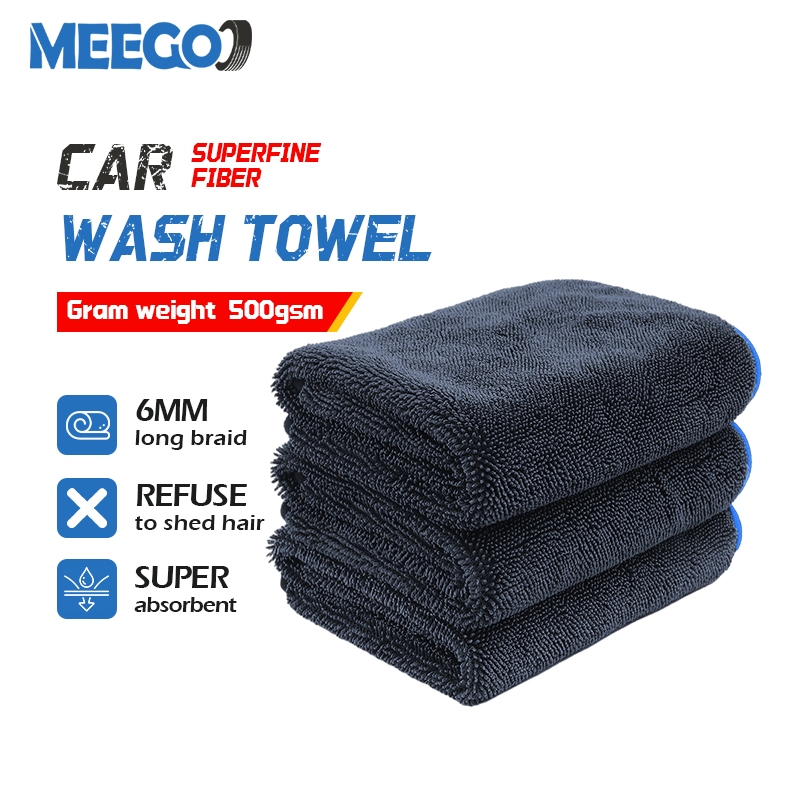 MeeGoo Microfiber Car Wash Towel (1000gsm)