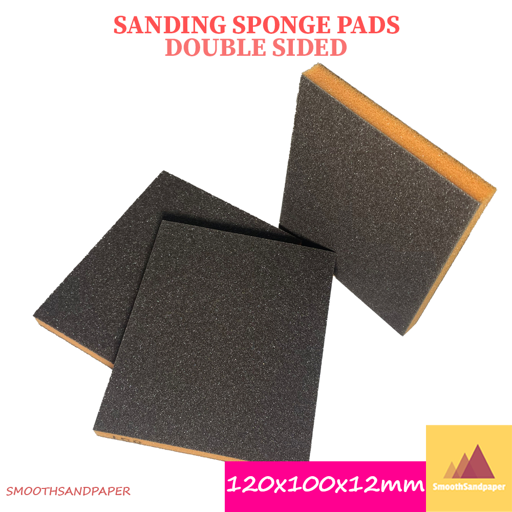 Sanding Sponge Block Double Sided | Sponge Sandpaper | Wood Paint Metal Surface | Sanding Block 海绵砂块 image 4
