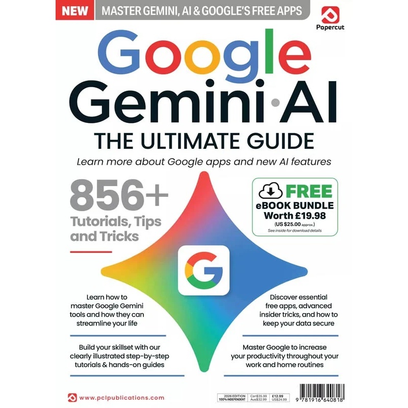 [eMagazine/PDF] Google Gemini AI The Ultimate Guide - 1st Edition, 2026