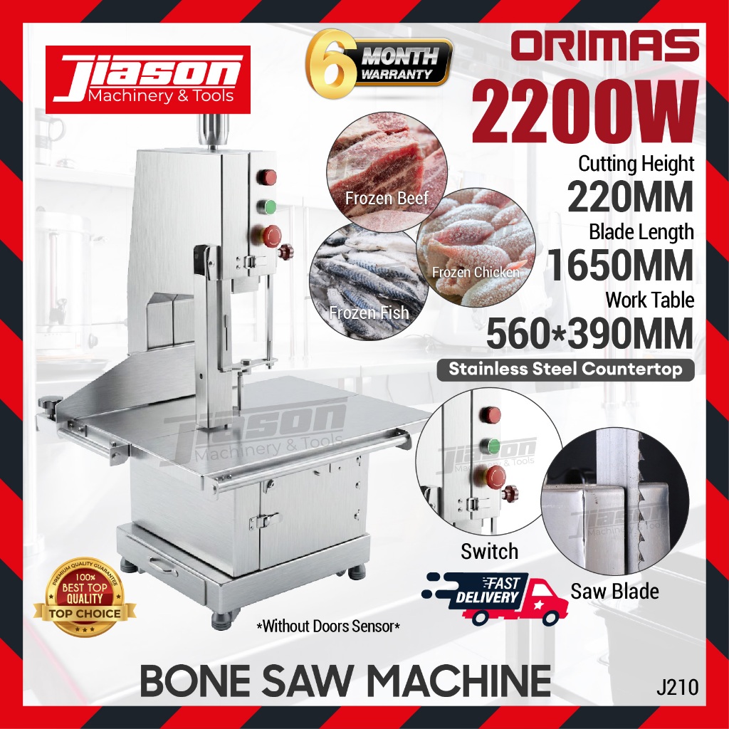ORIMAS J210 Stainless Steel Bone Saw Machine / Mesin Pemotong Tulang 2200W