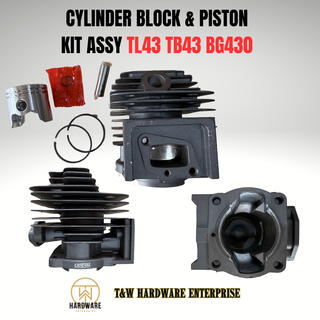 Brush Cutter TB43 TL43 TU43 Cylinder Block Mesin Potong Rumput BG430 (40mm)/TAKASE CYLINDER BLOCK