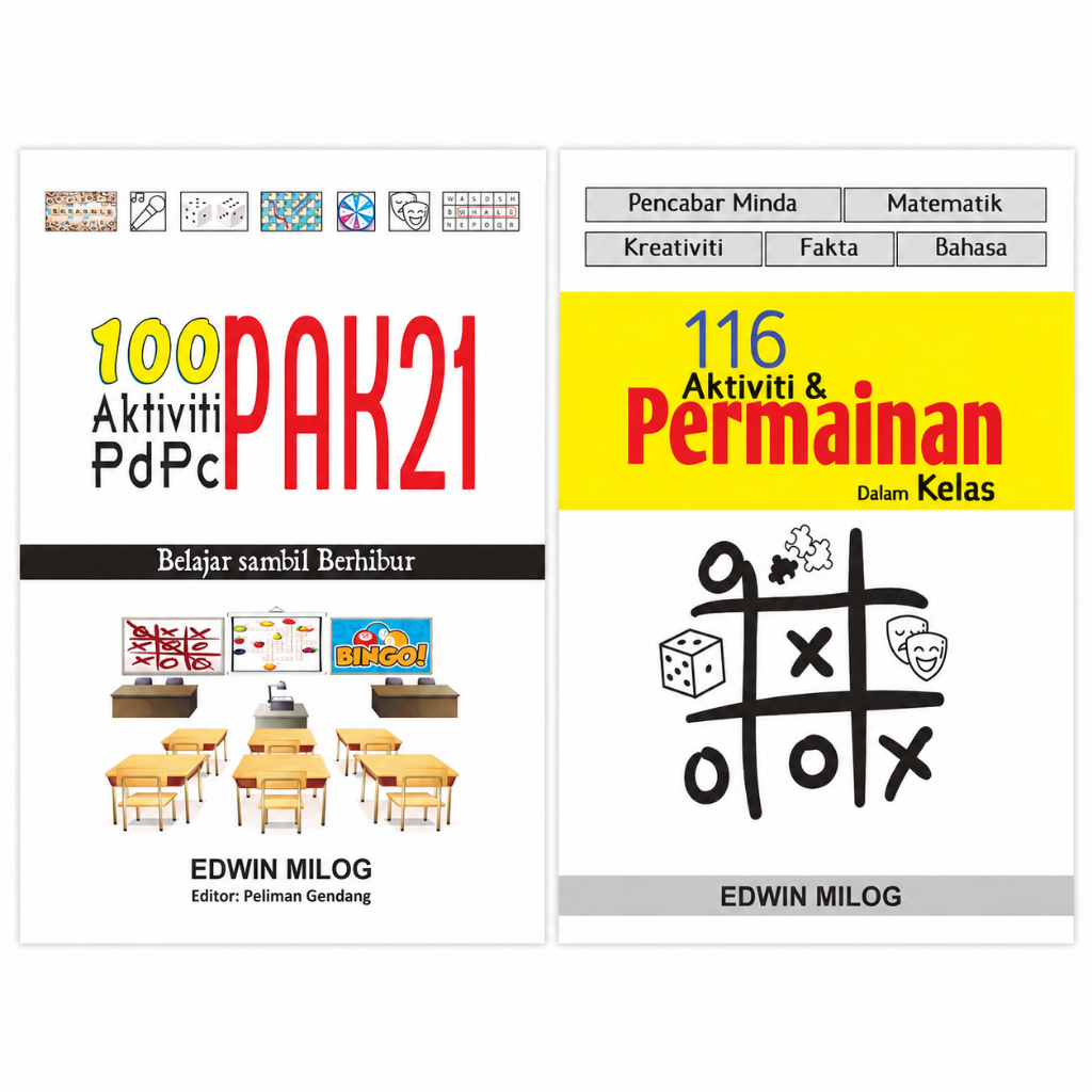 100 Aktiviti PdPc PAK21 +116 Aktiviti dan Permainan Dalam Kelas (Combo eBook Pendidikan)