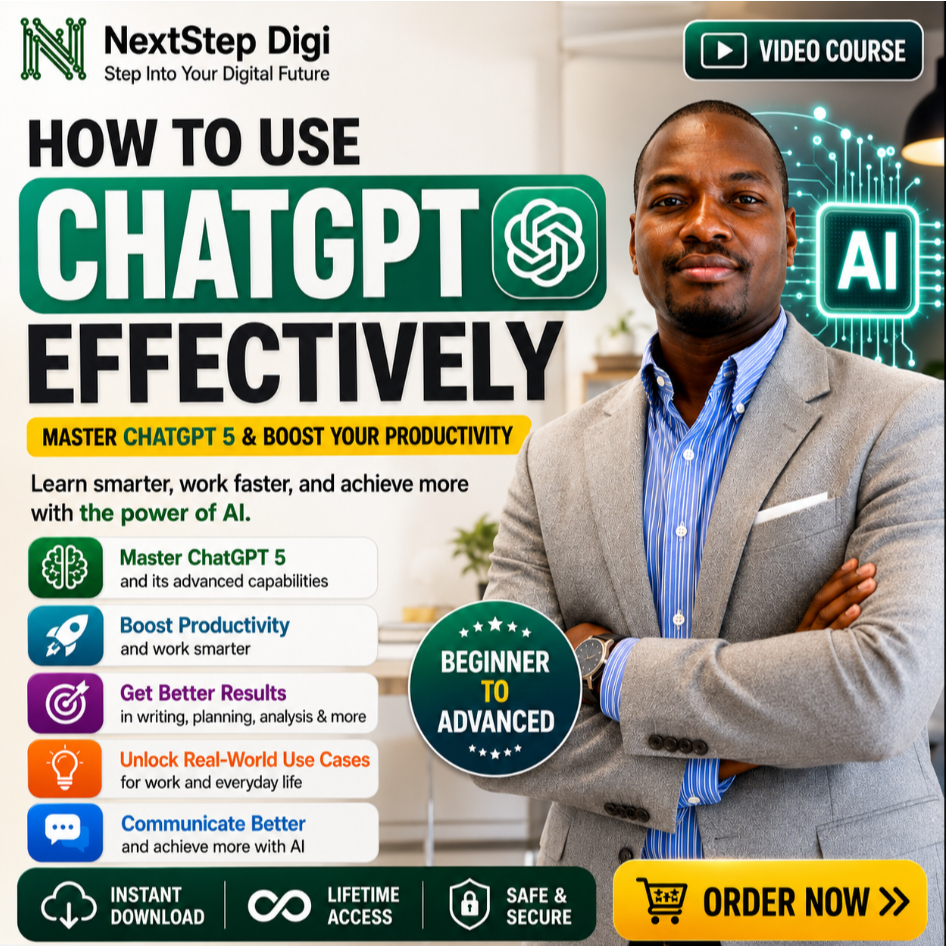 (Course) ChatGPT Masterclass: Learn How To Use ChatGPT 5 Effectively | Prompt Engineering & AI Productivity