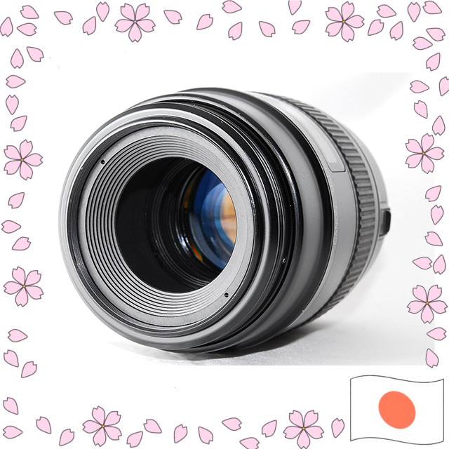 Canon EF 100mm f/2.8 Macro Non-USM Lens 1:1 Life-Size 1st Gen USED【Directly shipped from Japan】