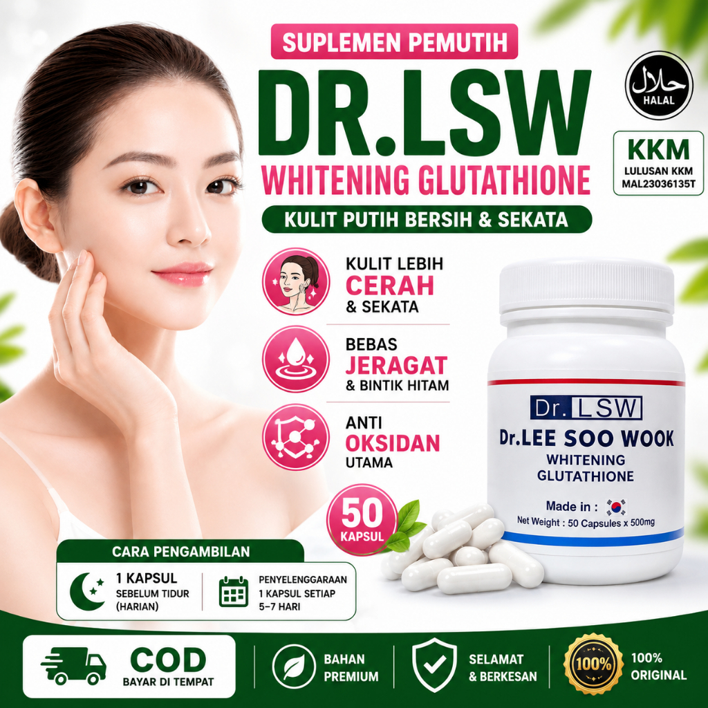 dr lsw whitening glutathione harga Malaysia, Best Deals September 2026 K oligopeptide
