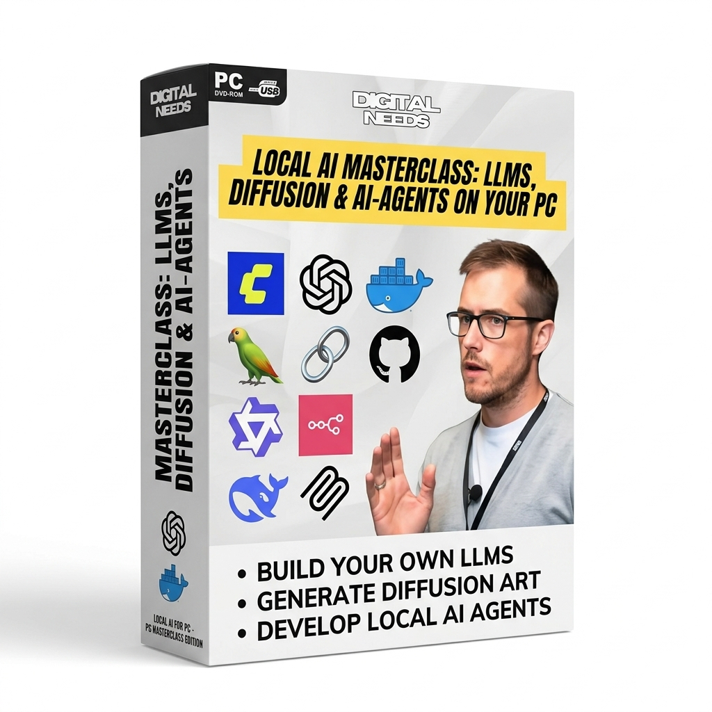 Local AI Masterclass: LLMs, Stable Diffusion & AI Agents on Your PC - Complete Course for AI