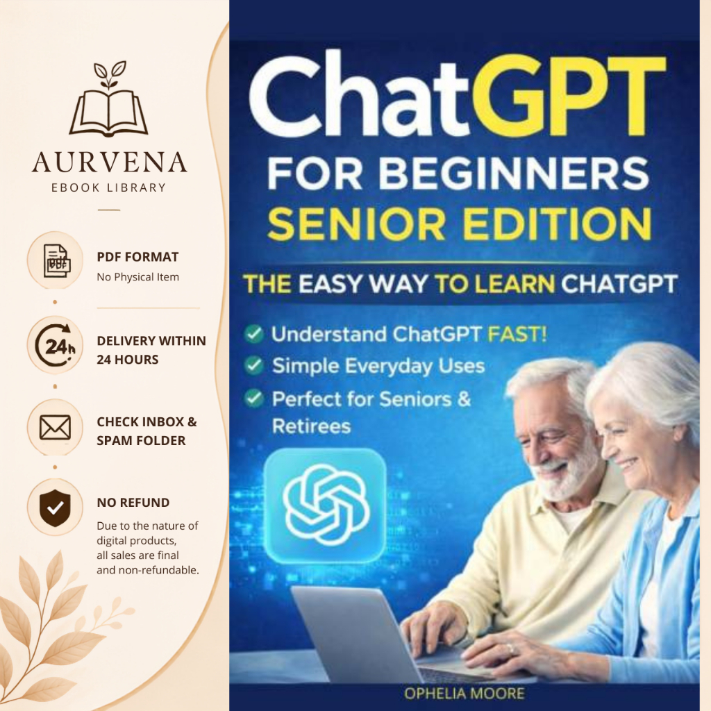 ChatGPT for Beginners (Senior Edition): A Simple and Practical Guide for Senior