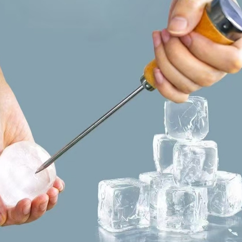 Ice Breaker / Wooden Ice Pick / Pencucuk Ais Batu / Pecah Ais Batu / Sturdy Ice Pick Pemetik Ais 冰插