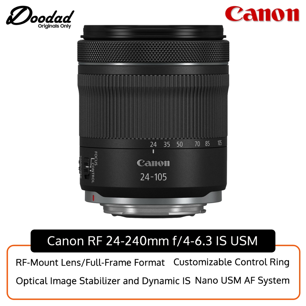 Canon RF 24-240mm f/4-6.3 IS USM Lens | Canon MY | 1 year Warranty