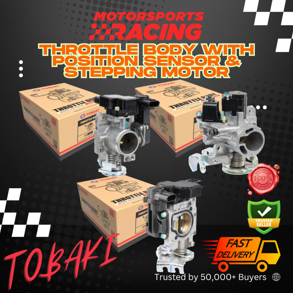 NVX155👈🏼 TOBAKI STANDARD THROTTLE BODY+POSITION SENSOR+STEPPING MOTOR READY STOCK STD TPS YAMAHA NVX