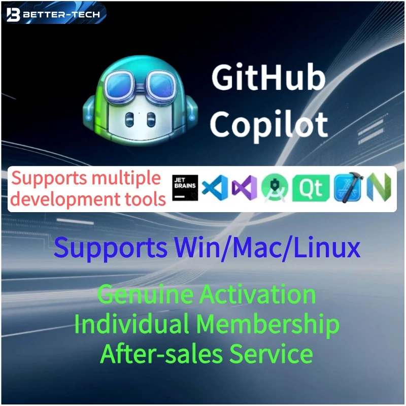GitHub Copilot pro Genuine officially authorized activation.Stable Al programming assistance prompts