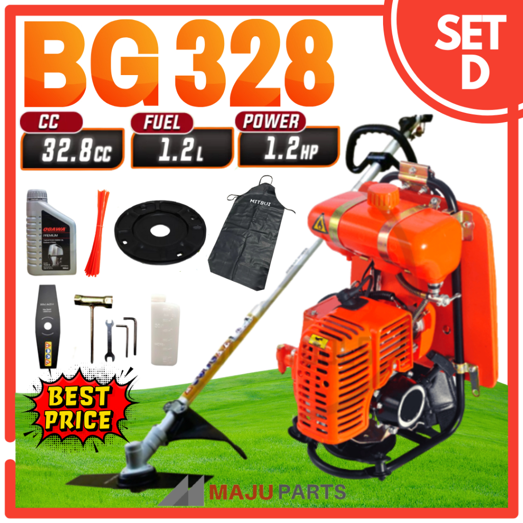 [NEW] TANIKA/HARZ/TENAKA/TANEKA BRUSH CUTTER (BG328) FUEL SAVING AND LIGHT MESIN RUMPUT BG328 Mesin Potong Rumput