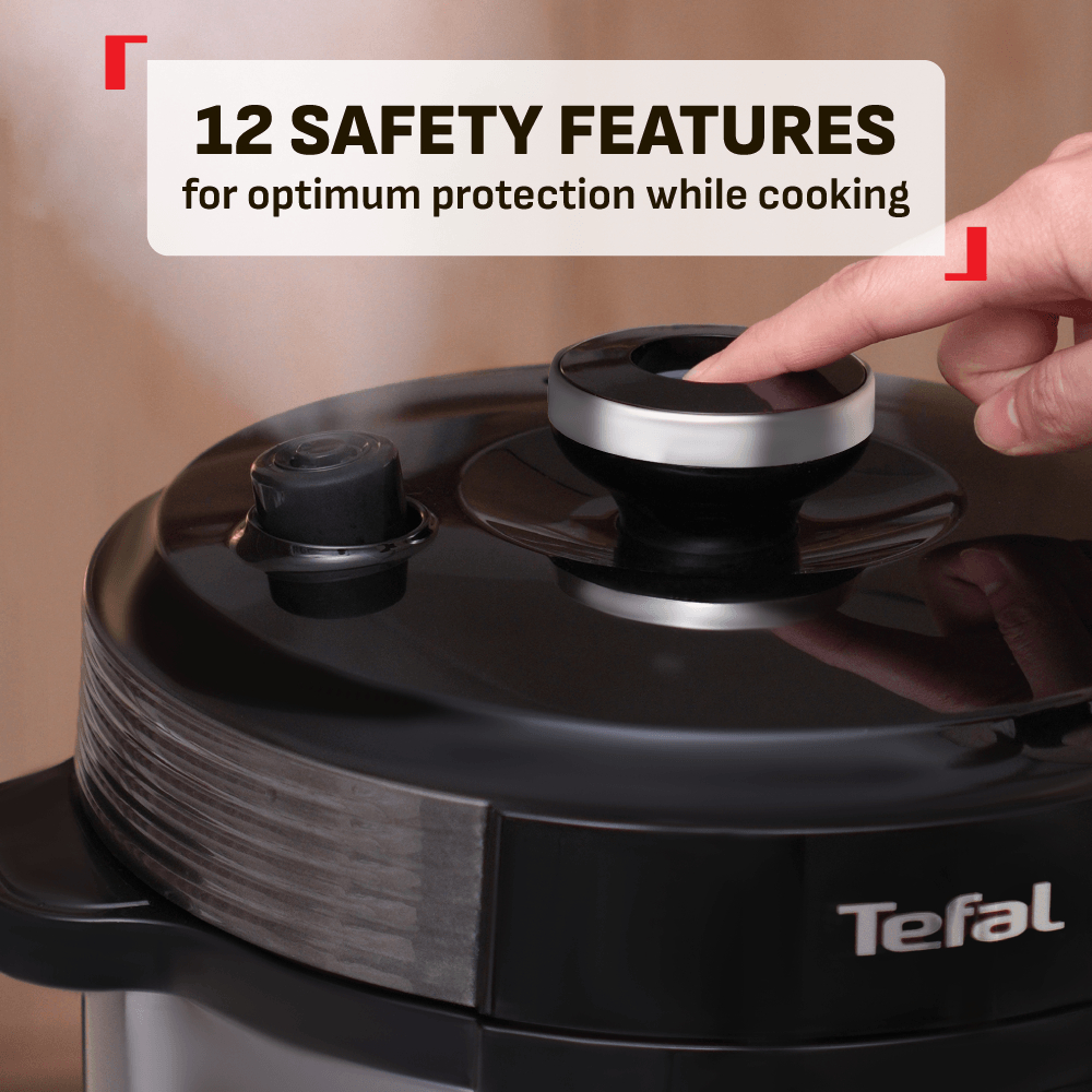Tefal Home Chef Smart Multicooker (6L) [Free SS Inner Pot] CY601 + XA622D