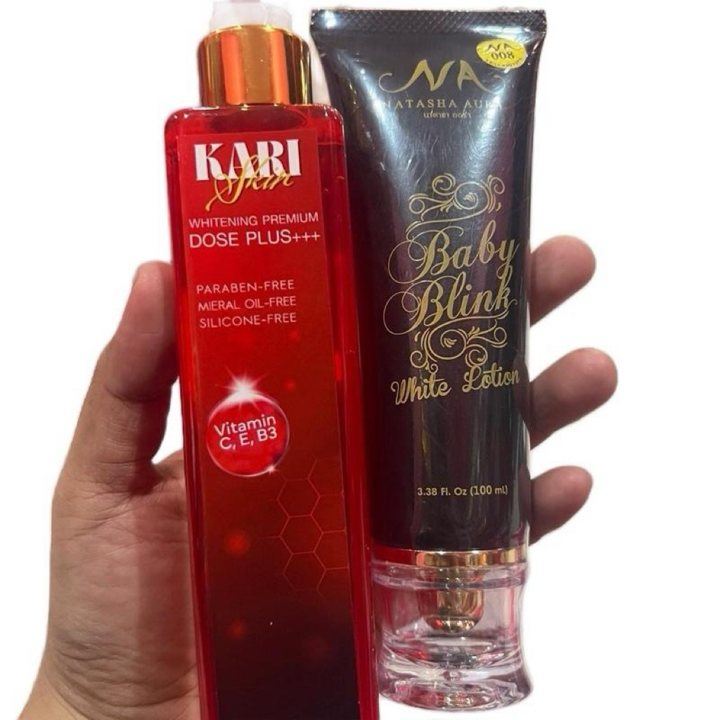 KOMBO PUTIH GEBU KARI SERUM&NATASHA LOSYEN