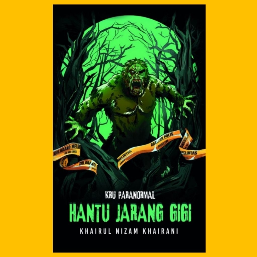 buku novel seram horror Kru Paranormal: Hantu Jarang Gigi | Khairul Nizam Khairani