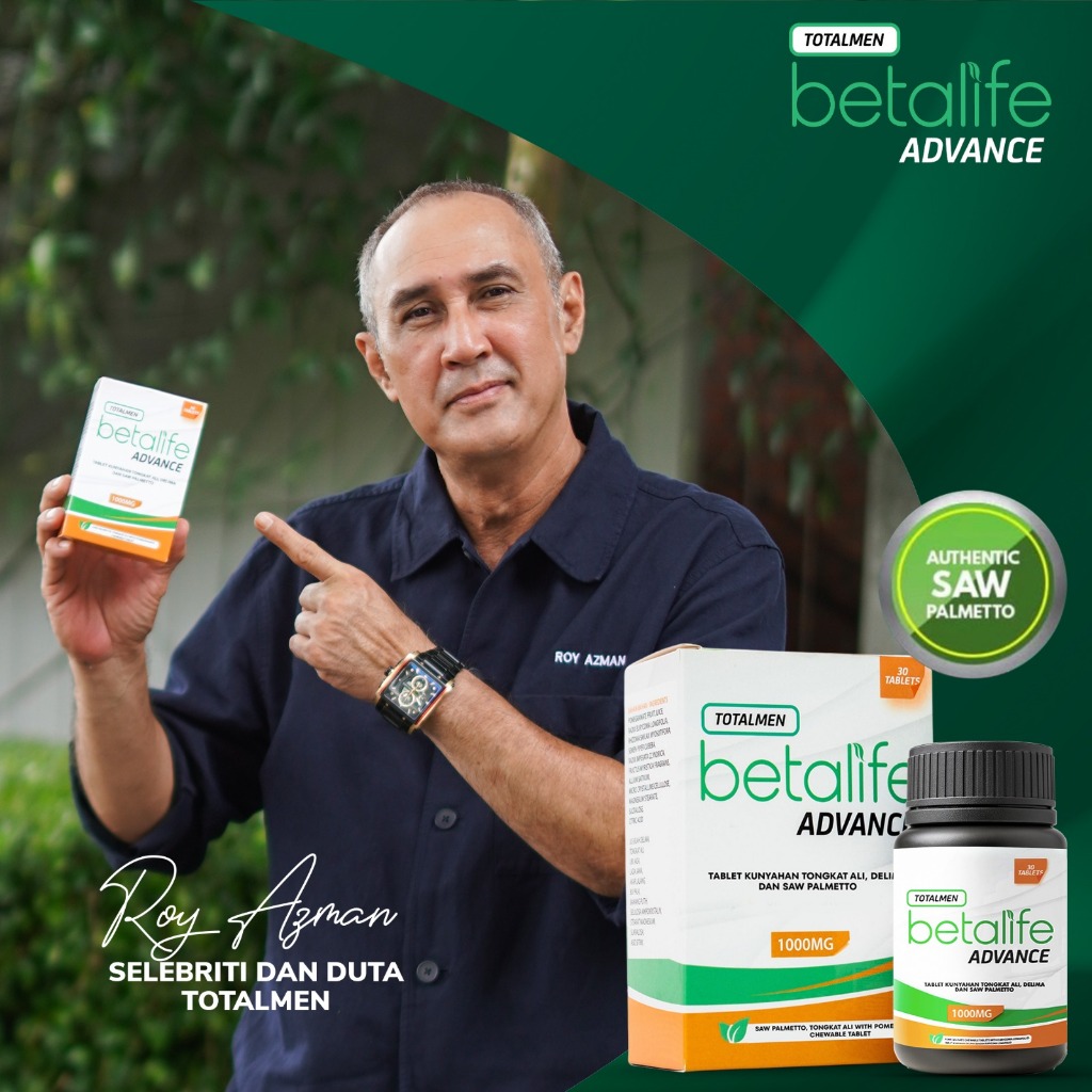 TOTALMEN BETALIFE ADANCE Supplement Prostat Masalah Kencing Tidak Lawas (30 Biji)