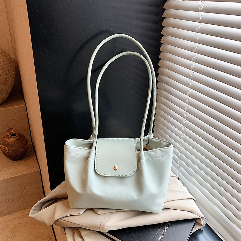 【SUDAH DITAMBAH STOK】ZYHA Korean Version Retro Tote Bag Large Capacity Shoulder Bag Summer Ladies Bag Luxury Designe-159