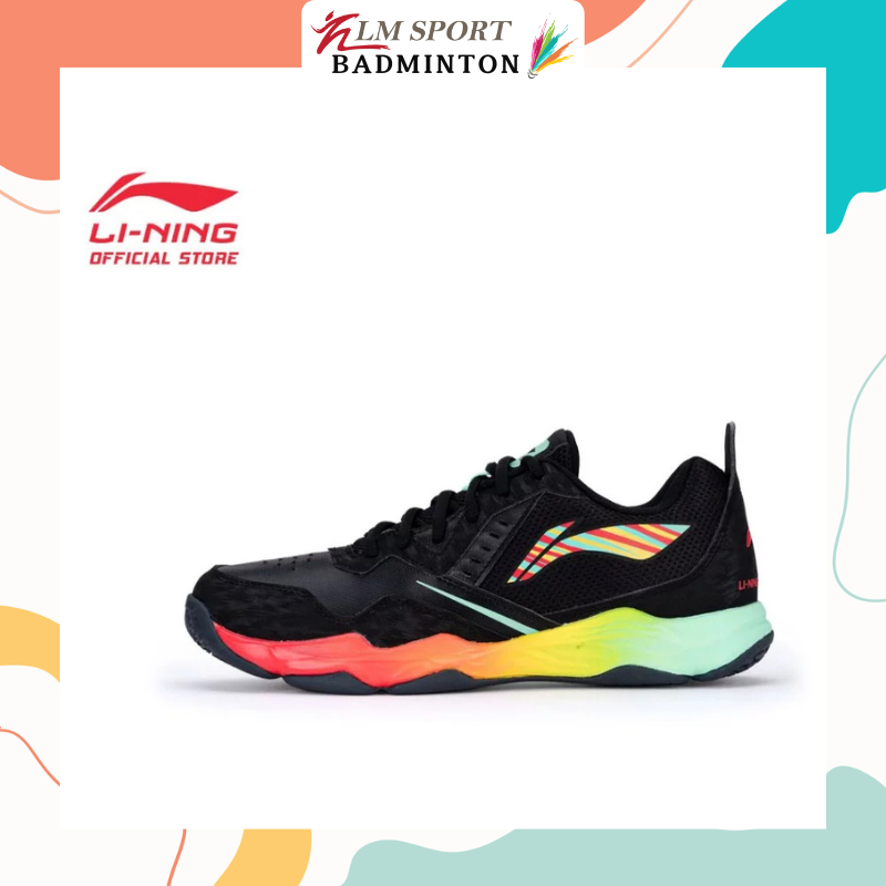 LI-NING RANGER LITE SE II BADMINTON SHOES - BLACK - AYTT019-1