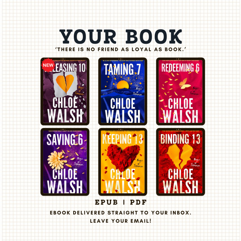 Boys of Tommen (6 book series) by Chloe Walsh