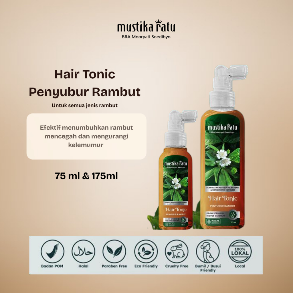 Mustika Ratu Hair Care for Stronger, Healthier Hair