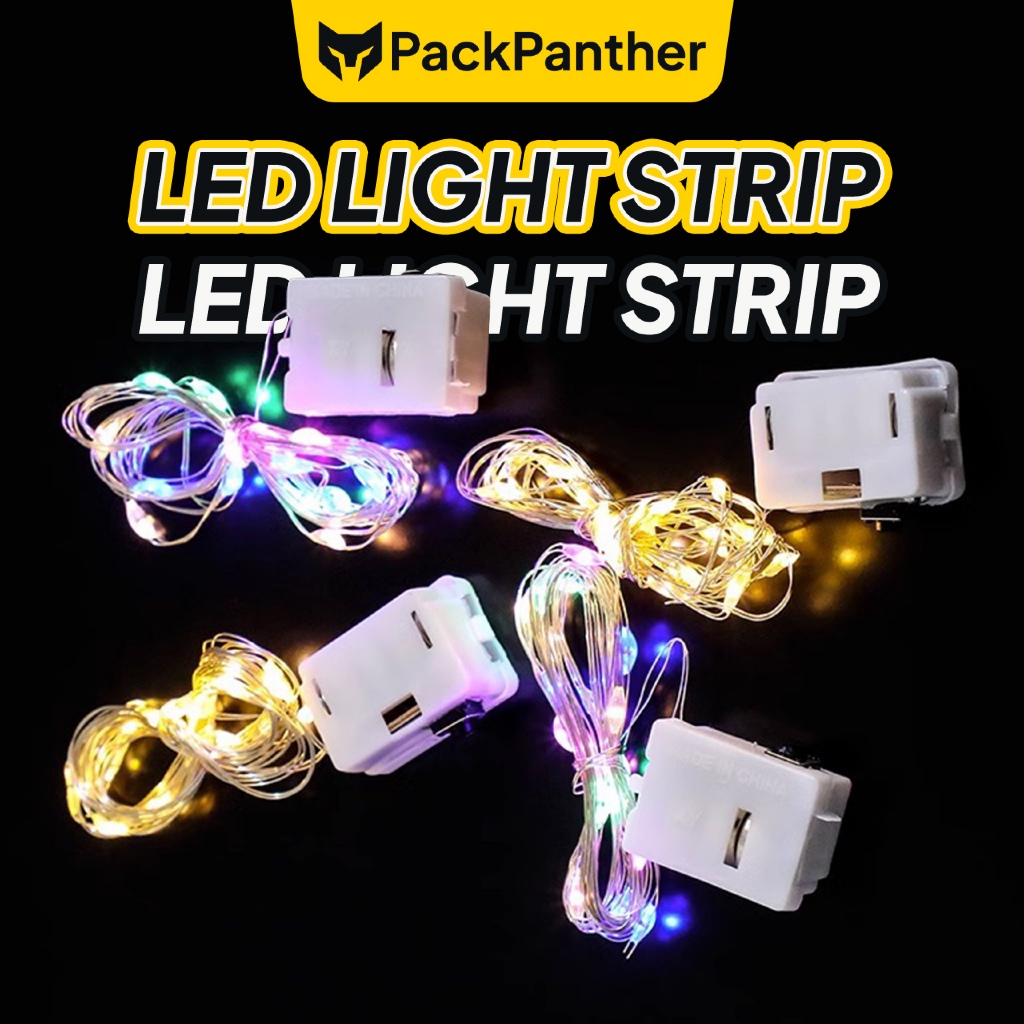 Decoration Light Strip Fairy Light String Lampu LED Hiasan Kotak Hadiah DIY Gubahan Bunga Perayaan