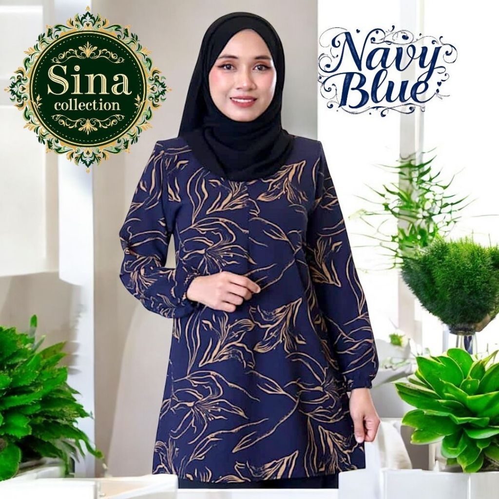 BLOUSE CEY CORAK TERBARU TAK PAYAH GOSOK KAIN?