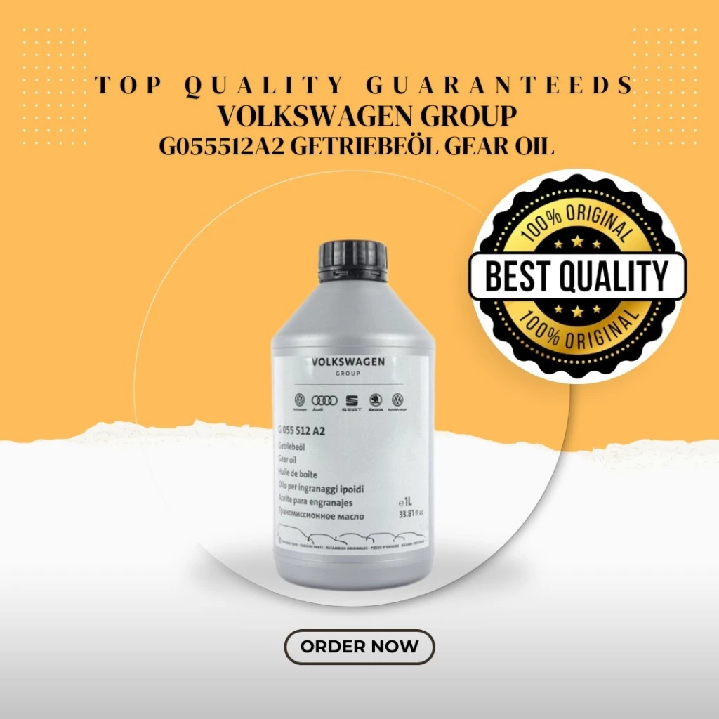 Volkswagen/Audi Gear Oil G 052 512 A2 - 7-Speed DSG Transmission Fluid, 1L Golf MK7, Jetta, Passat B7, Polo 7-speed DSG