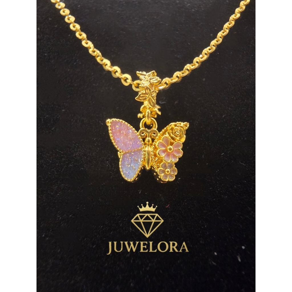 Juwelora Emas 3L I Loket Butterfly | Charm Butterfly | Emas Bajet I  Emas 916 #emasbajet #emas916 #emasmalaysia
