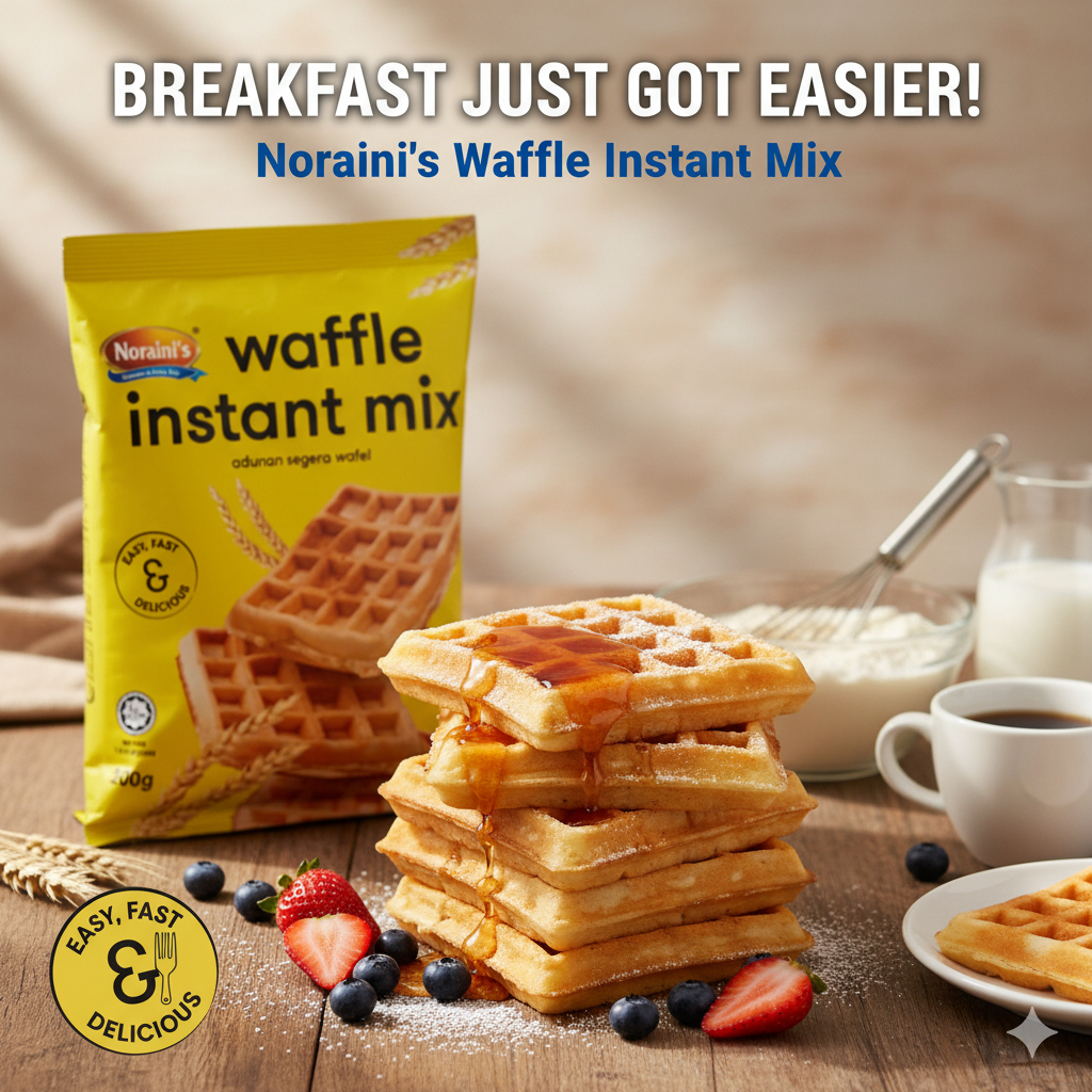NORAINI'S INSTANT MIX WAFFLE 200GM