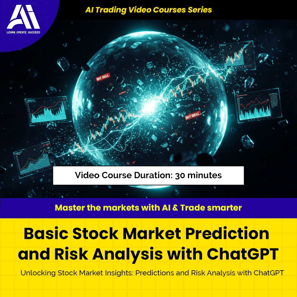 AI Trading Video Course - Basic Stock Market Prediction and Risk Analysis with ChatGPT | Learn Ai Trading Course