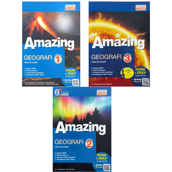 [Oxford Fajar] Amazing Geografi Teks Rujukan KSSM Tingkatan 1/2/3
