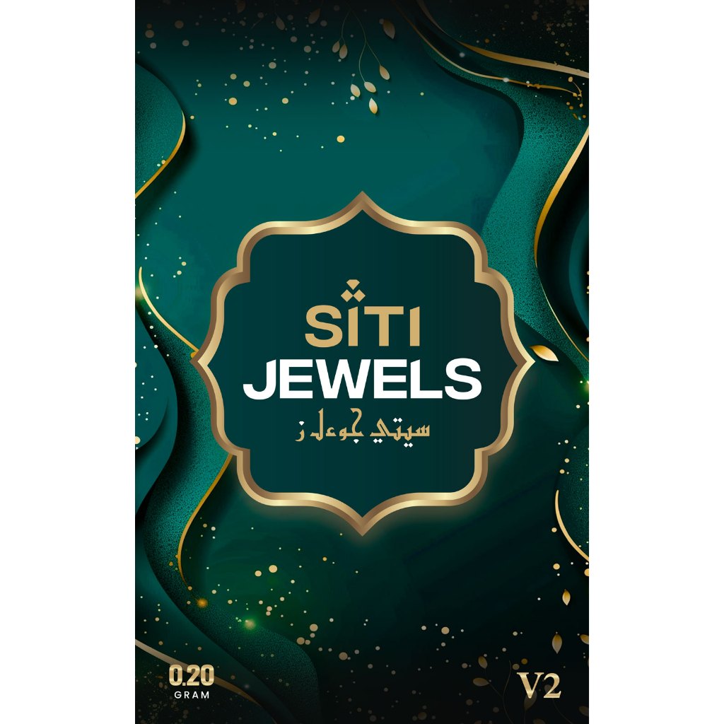 Gold Bar 0.2g 999.9 Fine Gold by Siti Jewels Official Design