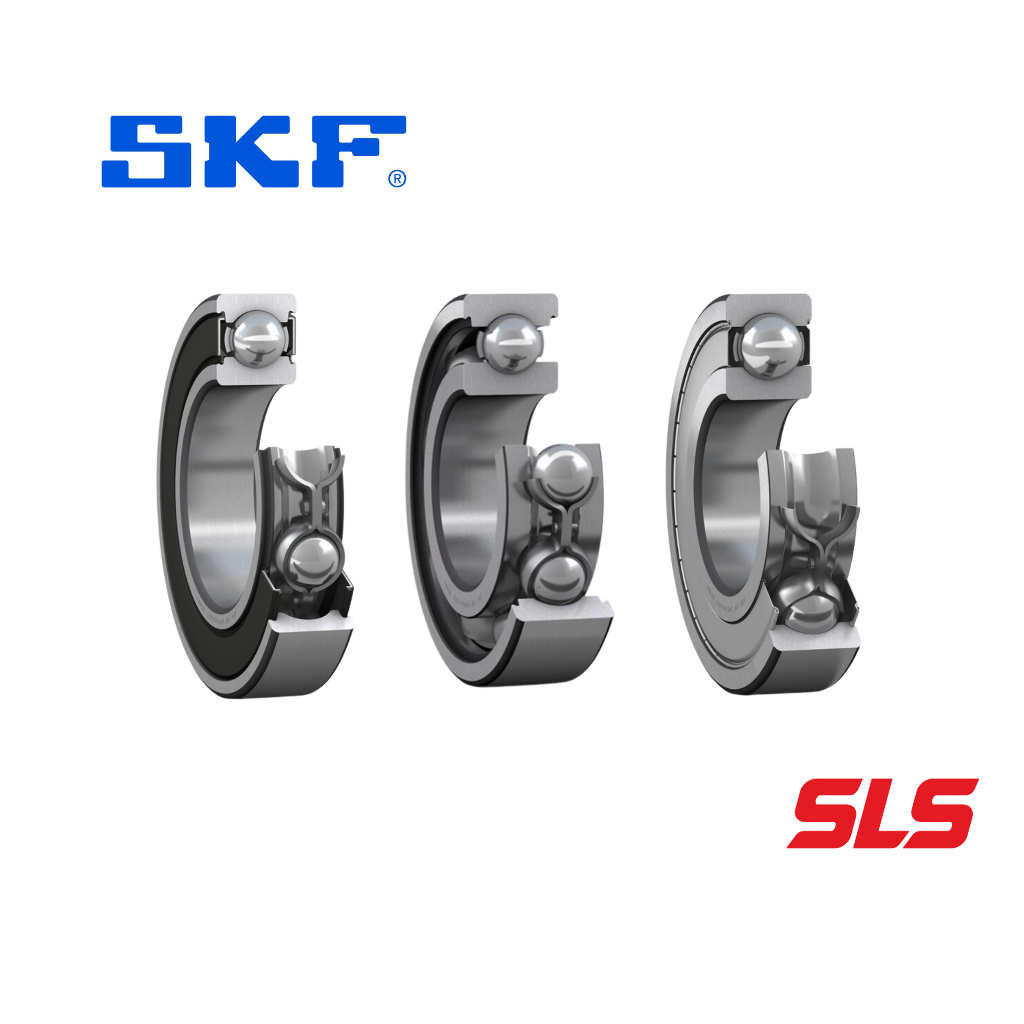 SKF 6200, 6201, 6202, 6203, 6204, 6205, 6206, 6207, 6208 Open, 2RS, ZZ, C3 Deep Groove Ball Bearing