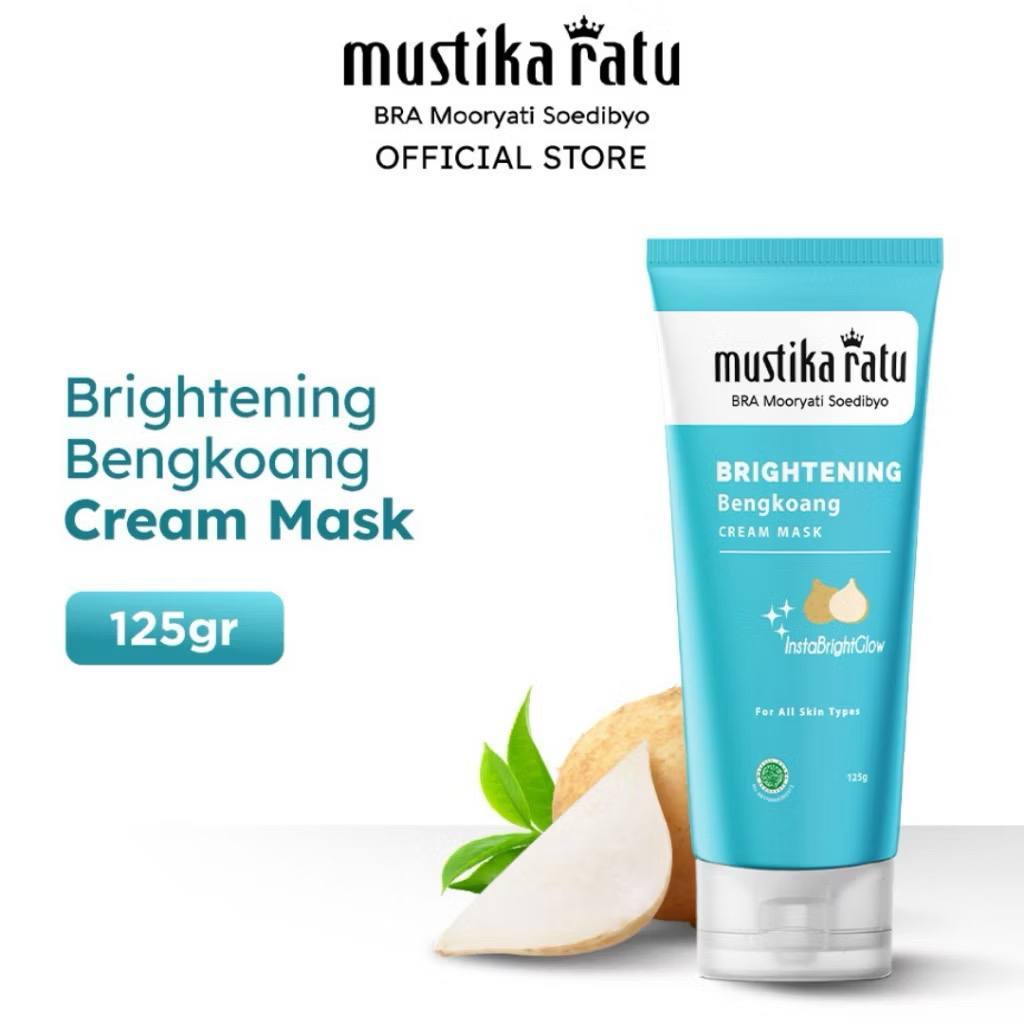 MUSTIKA RATU - BRIGHTENING BENGKOANG CREAM MASK 125gram