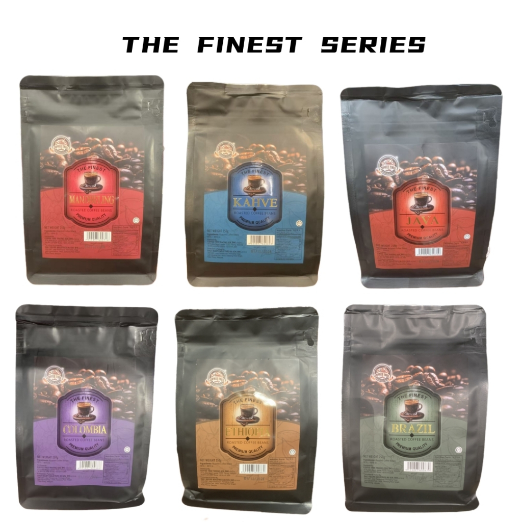 HALAL Coffee Tree PremiumTHE FINEST Coffee Bean 250g Mandheling Java Kahve Colombia Ethiopia Brazil Penang 槟城土产 特级 咖啡豆