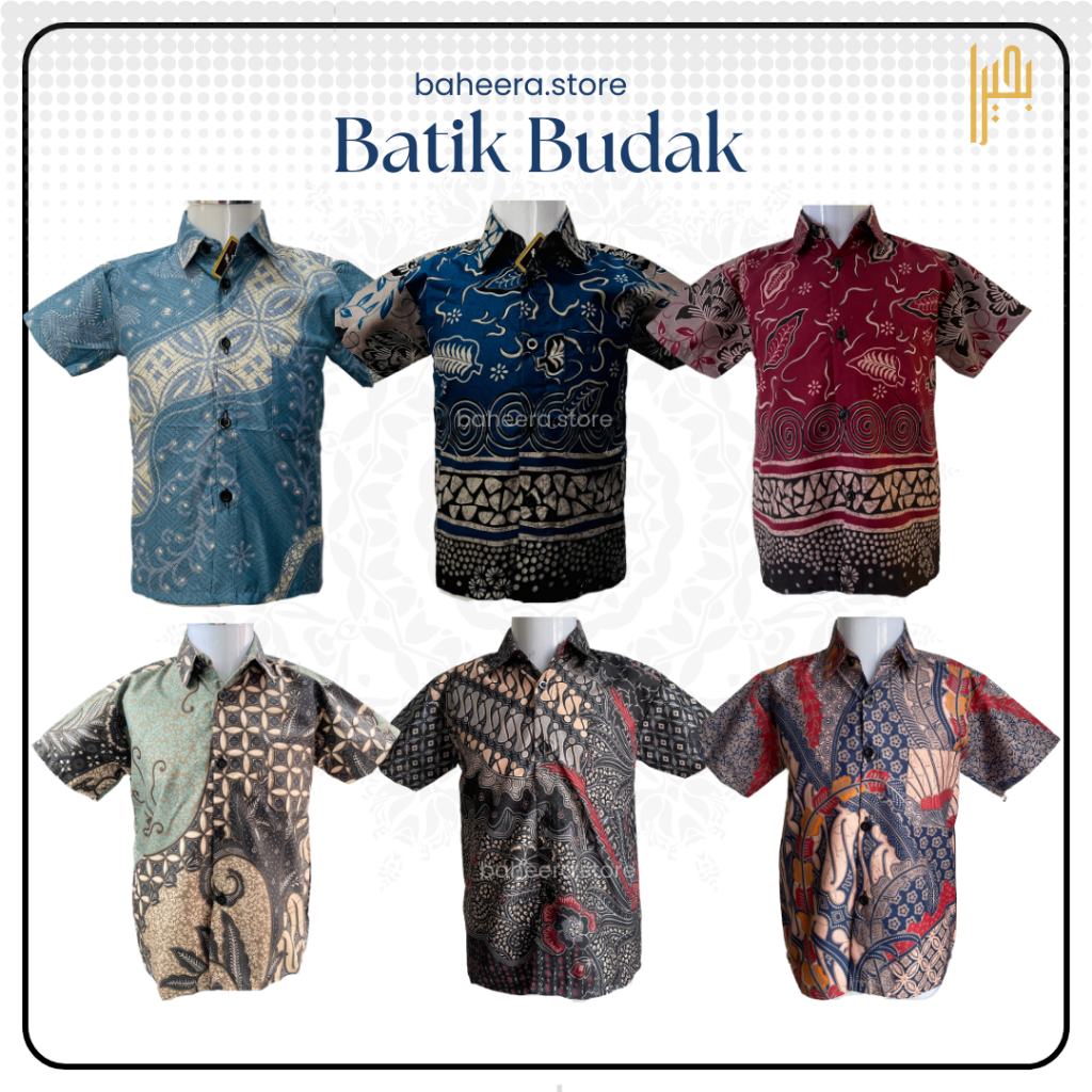 Kemeja Batik Budak Lelaki Lengan Pendek Baju Batik Kanak-Kanak Lelaki Size Malaysia Batik Boy Shirt Madani