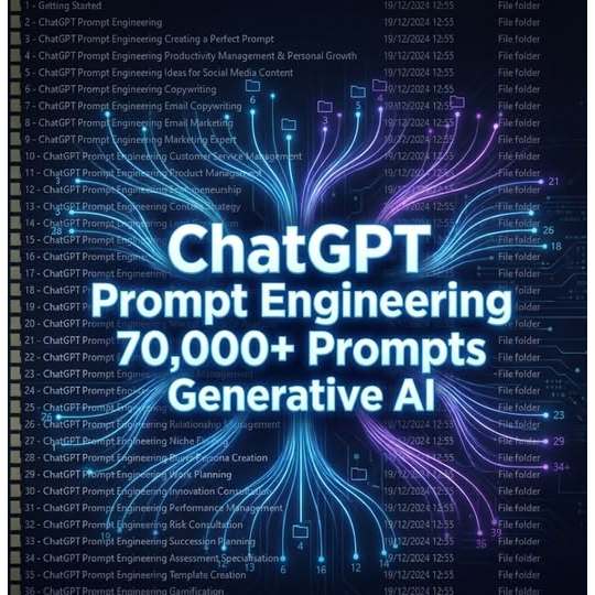 ChatGPT Prompt Engineering 70,000+ Prompts Generative AI