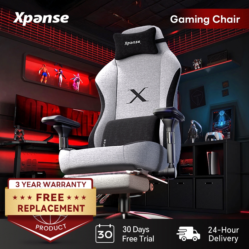 Xpanse Xnova Gaming Chair Kerusi Gaming Office Chair Computer Ergonomic Chair With Thickened Cushion